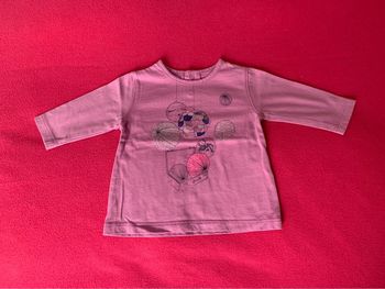 Blouse manches longues LCDP 3 mois - 60 cm