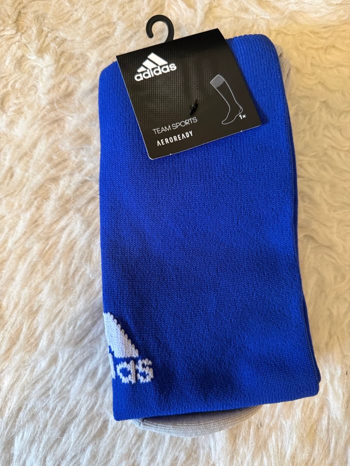 Chaussette haute de sport foot Adidas neuf 46/48 - photo numéro 5