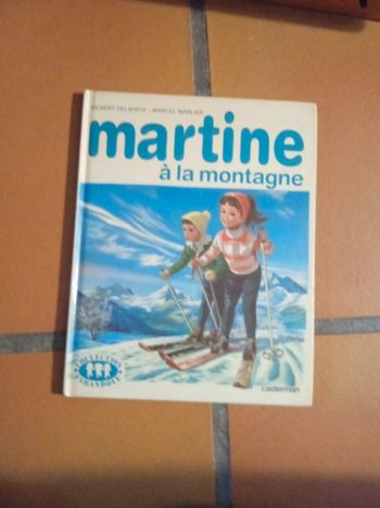 Martine à la montagne version vintage