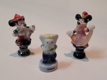 Petit lot des fèves vintage