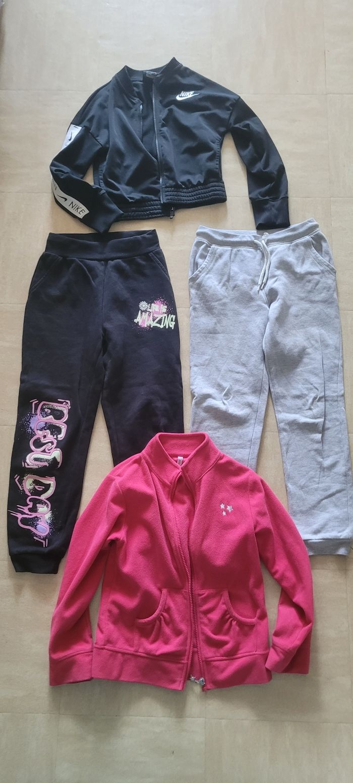 Lot vêtements sport fille 10 ans