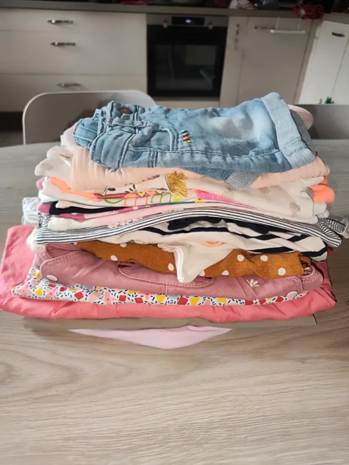 Lot fille 9 mois été