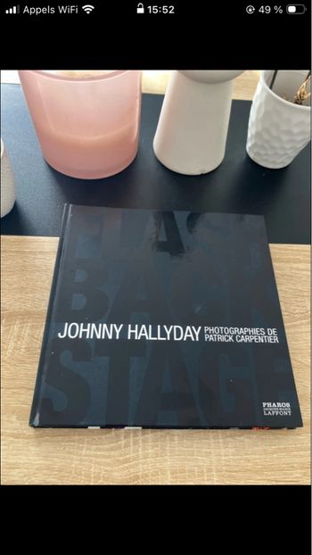 Johnny Hallyday Photographie de Patrick Carpentier