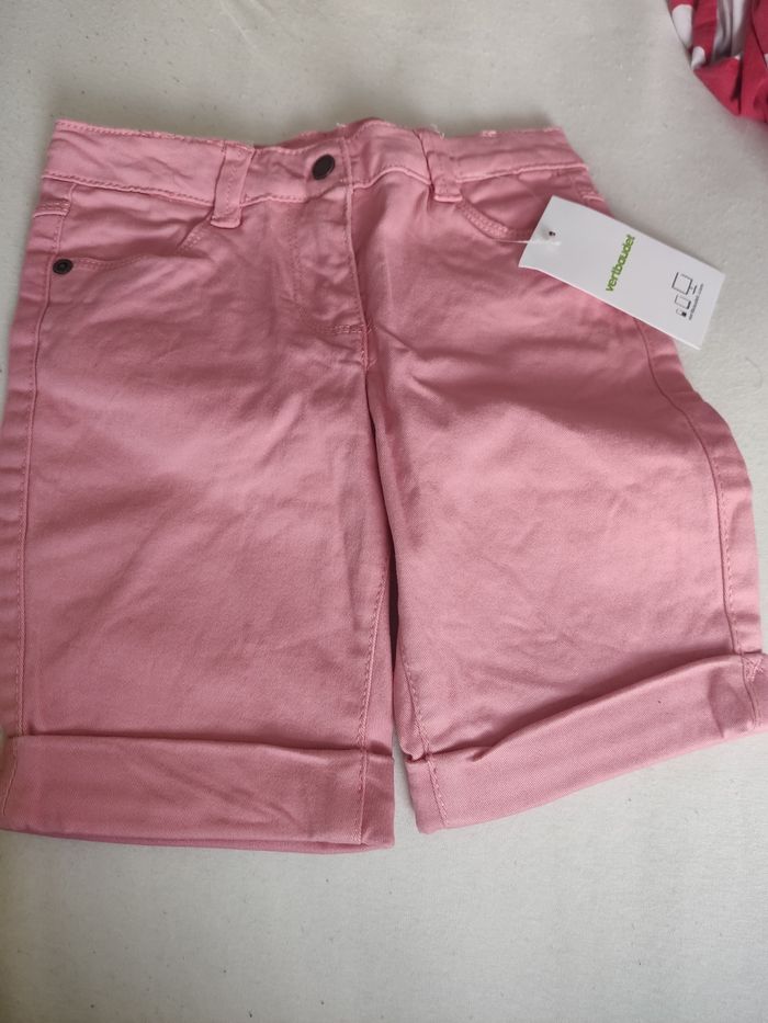 Short rose taille 5 ans
