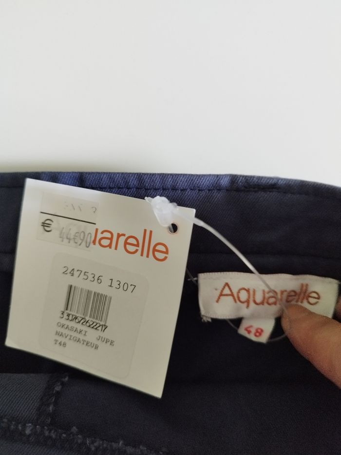 Jupe bleu taille 48 - photo numéro 3