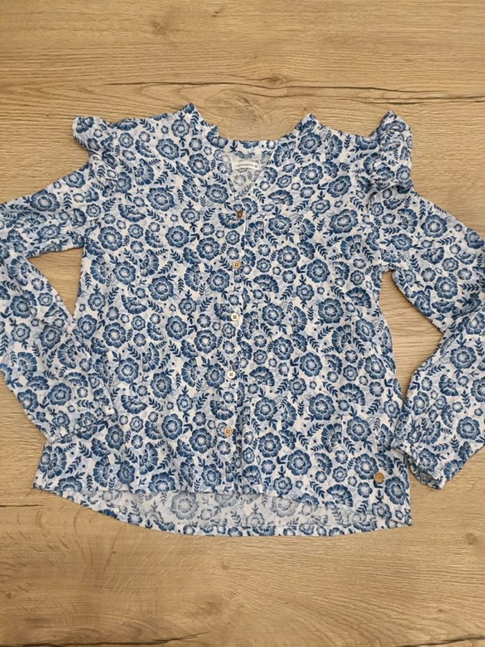 Chemise bleue - 10 ans - Lulu castagnette - photo numéro 2