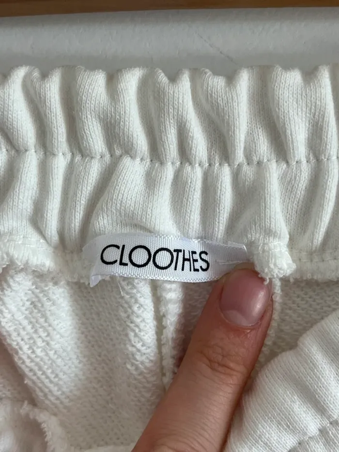 Jogging blanc Cloothes - photo numéro 4