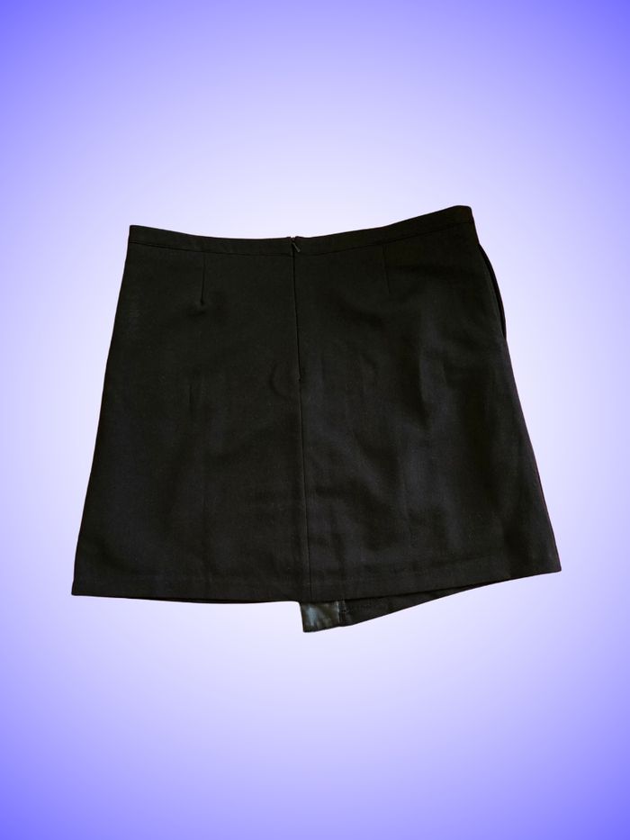 Jupe Courte Asymรฉtrique Noire Taille 44 XXL Blancheporte - photo numรฉro 2