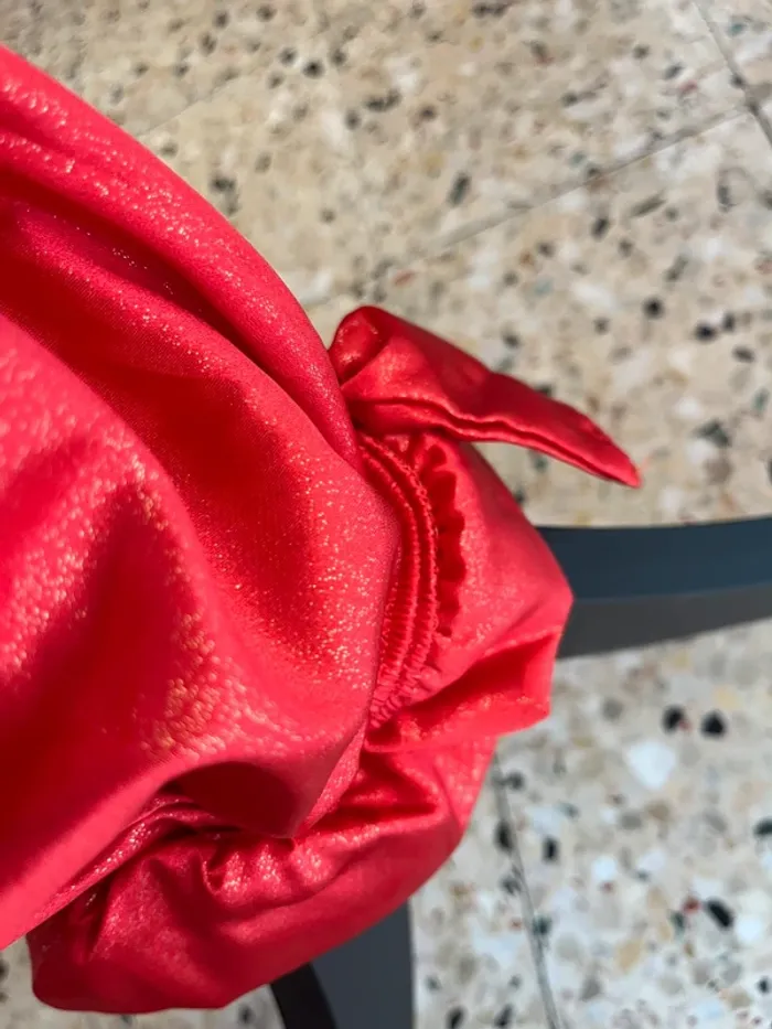 Caftan avec pantalon rouge et or neuf - photo numéro 7