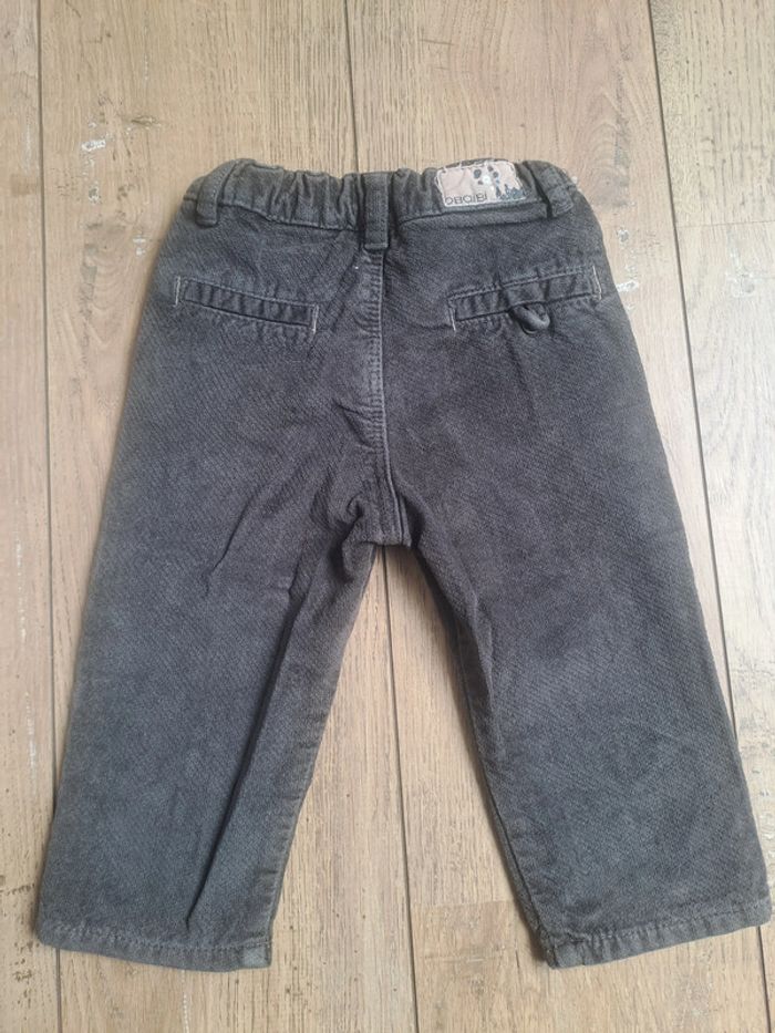 pantalon velours 12 mois - photo numéro 2