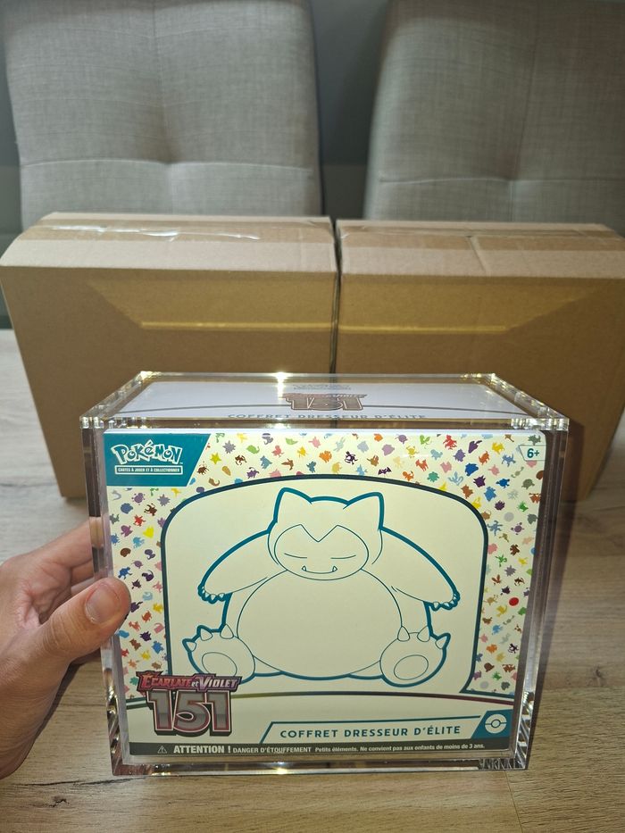 Lot de 2 acryliques etb Pokémon aimantée épaisse de qualité premium - photo numéro 2