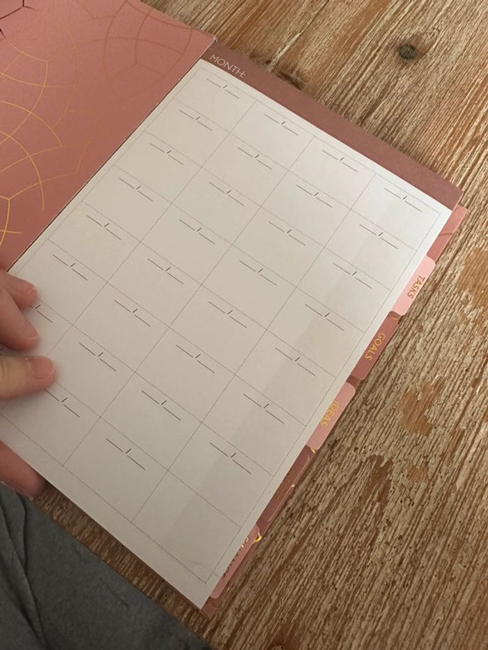 Planner rose - photo numéro 3