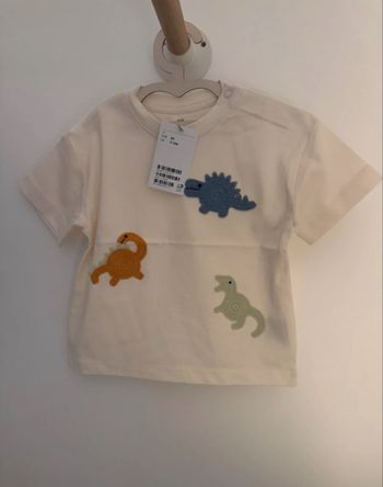 T-shirt garçon dinosaures h&m taille 9/12 m