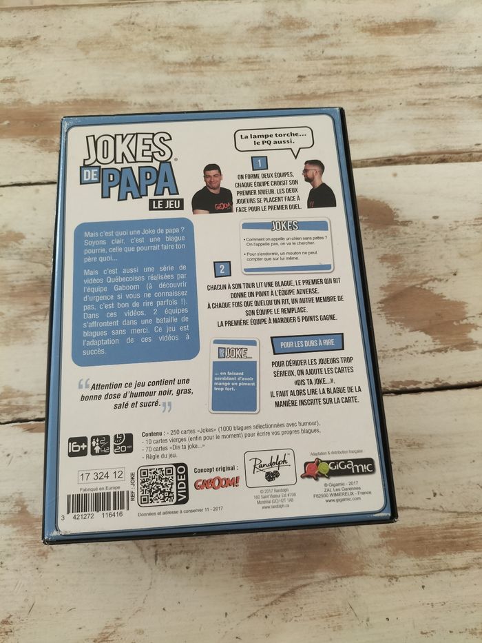 Jeu jokes de papa - photo numéro 2