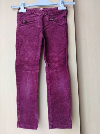 Pantalon bordeaux enfant Du pareil au même