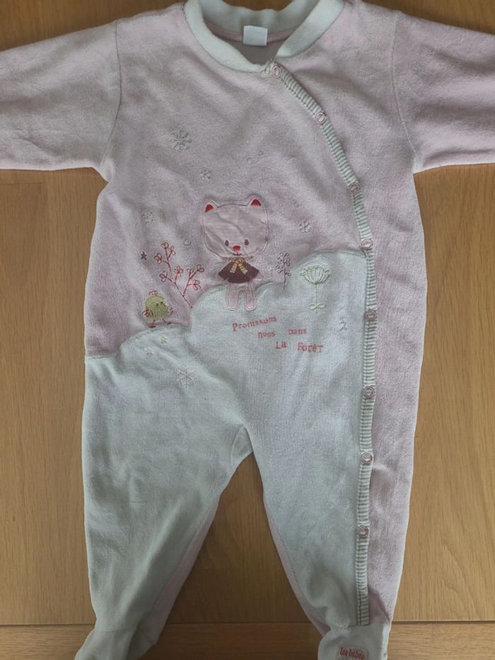Lot pyjamas chauds 9 et 12 mois - photo numéro 5