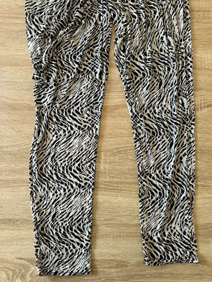 Pantalon fluide zébré - photo numéro 3