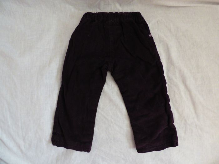 PANTALON VELOURS BEBE FILLE - photo numéro 2