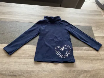 T shirt col roulé 5 ans sergent major