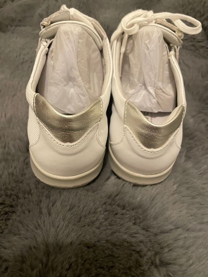 Basket blanche femme marque suave taille 38 - photo numéro 5