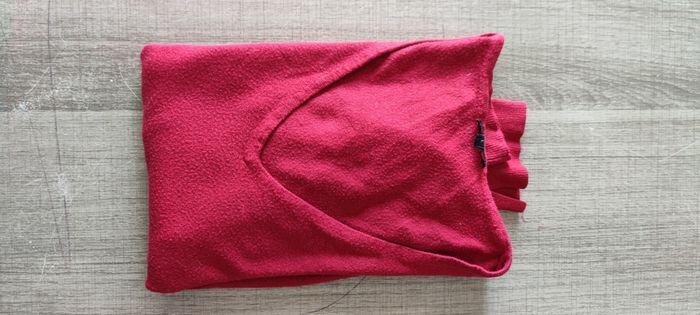 Pull avec Col en V manche longue marque Grain de malice taille L couleur rouge pour femme - photo numéro 7