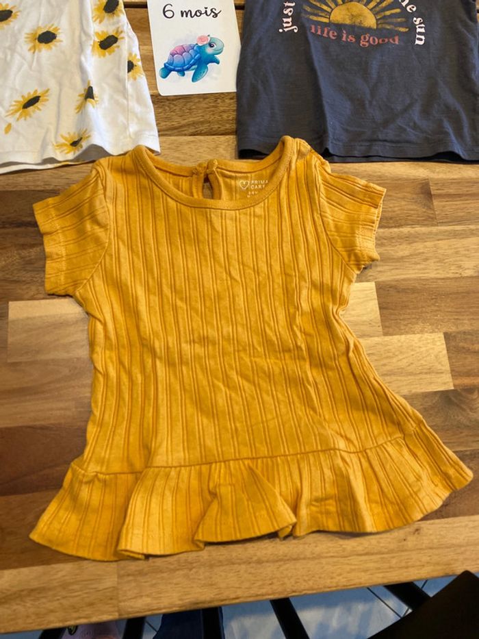 Lot de 3 t-shirts 🌻 - photo numéro 4