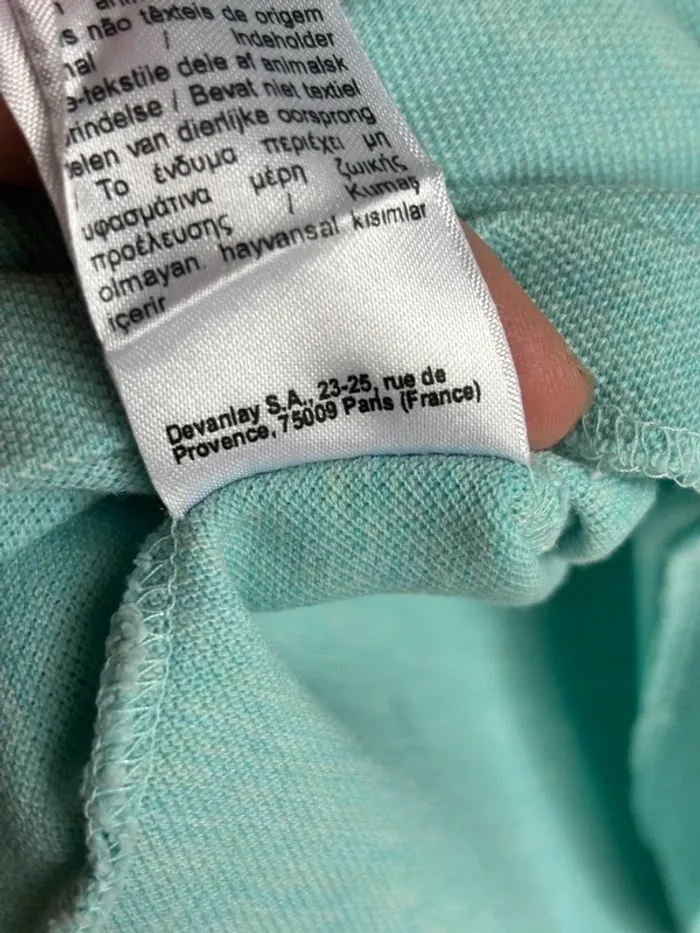 Polo Lacoste Turquoise - photo numéro 4