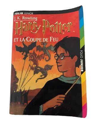 Livre Harry Potter et la coupe de feu J.K Rowling Folio Junior