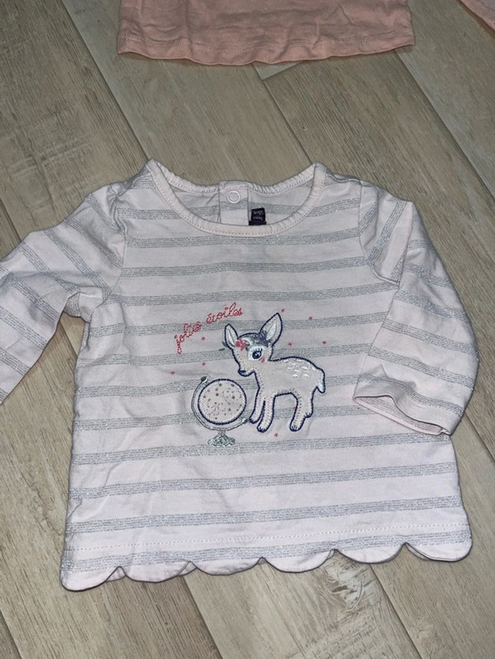 Lot de 3 tee shirts manches longues - photo numéro 4