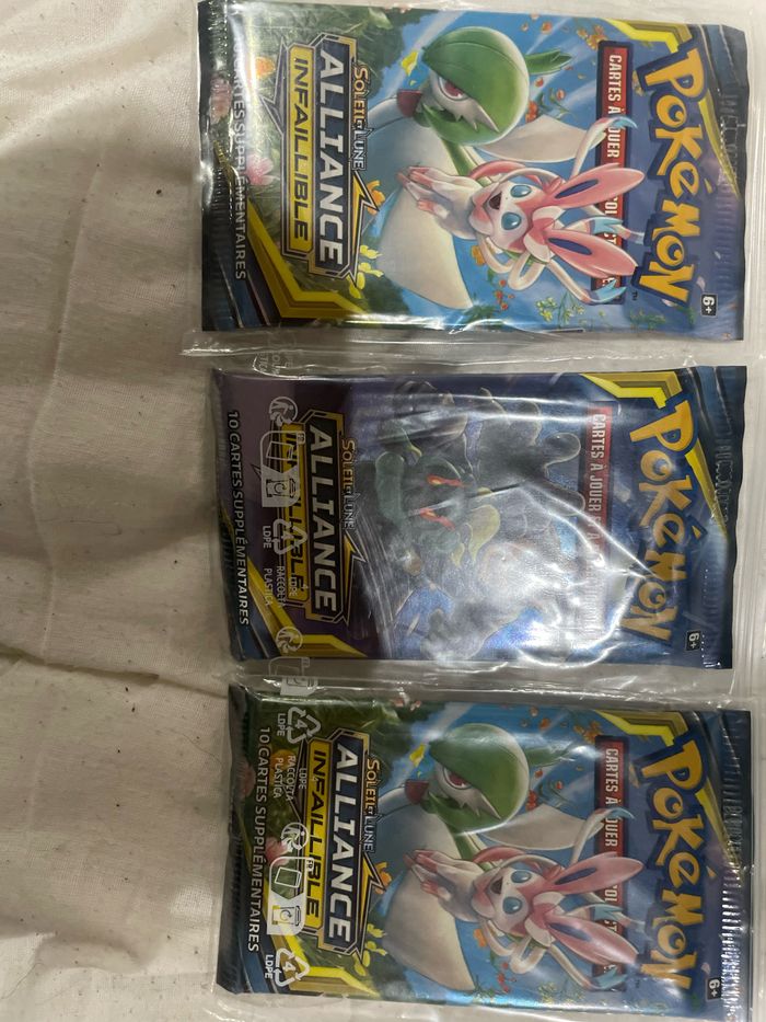 Lot booster Pokémon alliance infaillible