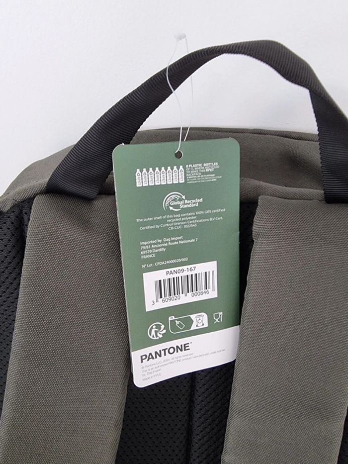 Sac à dos connecté avec sac isotherme recyclé 15L - Pantone - photo numéro 6