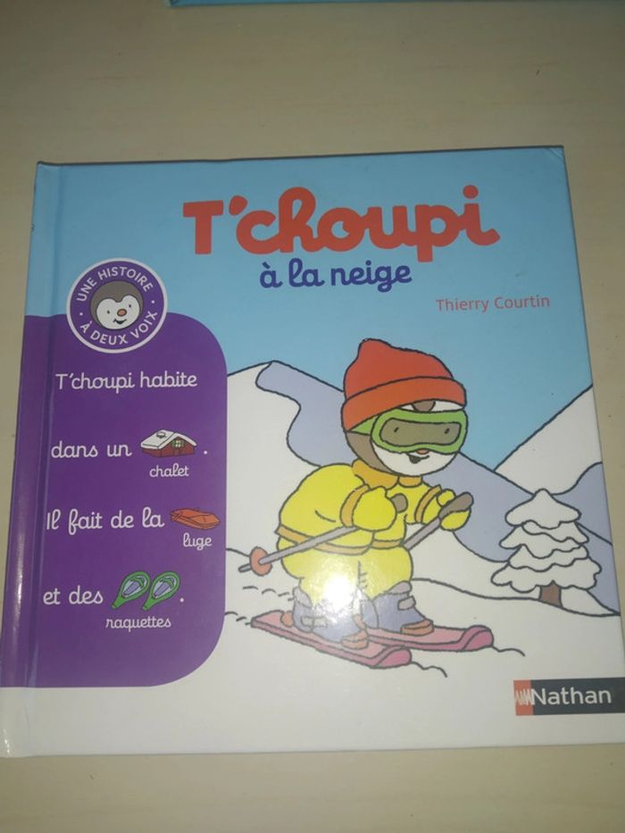Tchoupi à la neige