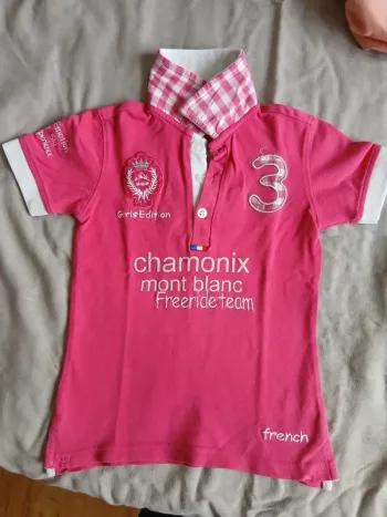Polo rose 4 ans