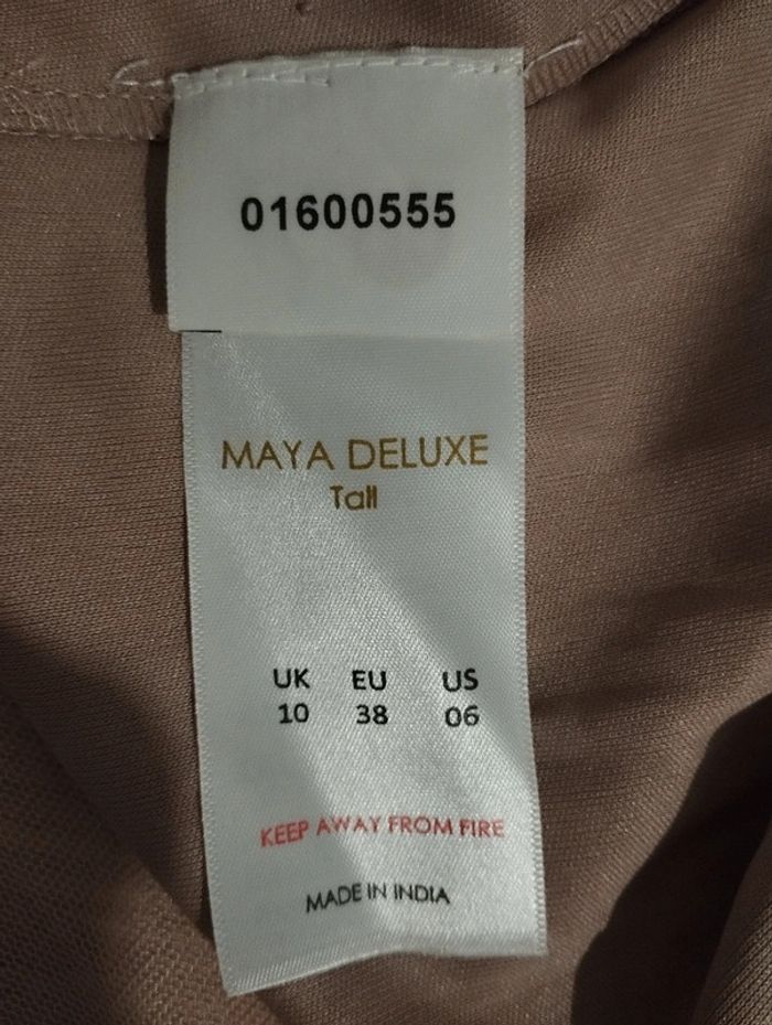 Robe longue de soirée Maya Deluxe taille 38 - photo numéro 11