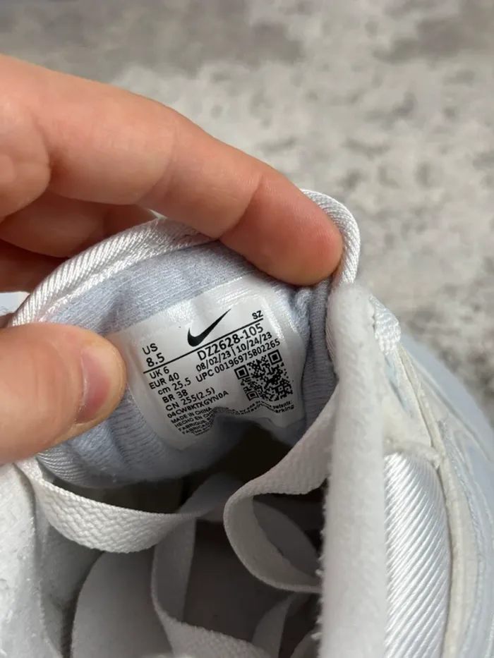 Nike P-6000 Running - FootBall Grey - Grey & White - photo numéro 8