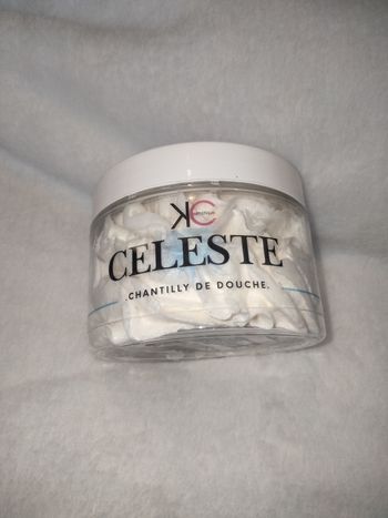 Chantilly de douche / savon fouetté Céleste