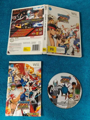 Wii Tatsunoko vs capcom ultimate all stars AUS