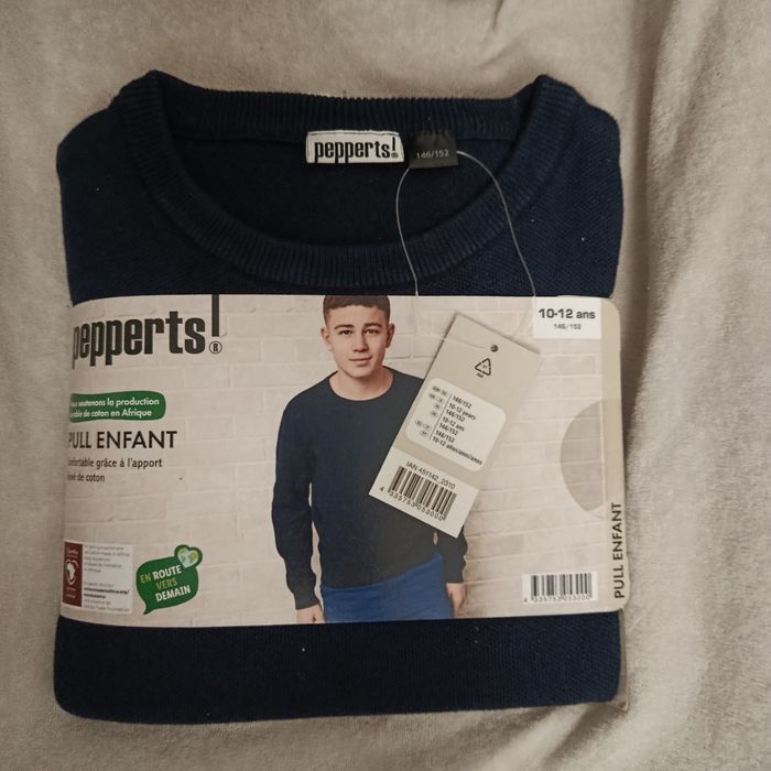 Pull enfant pepperts neuf avec emballage 10/12 ans