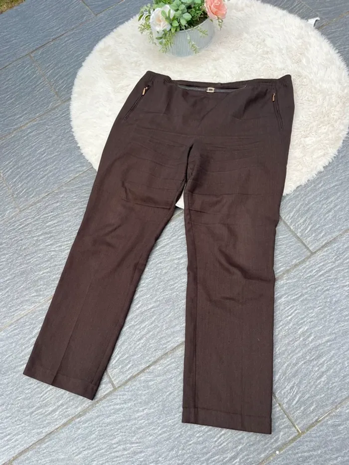 Pantalon  détails doré femme 44