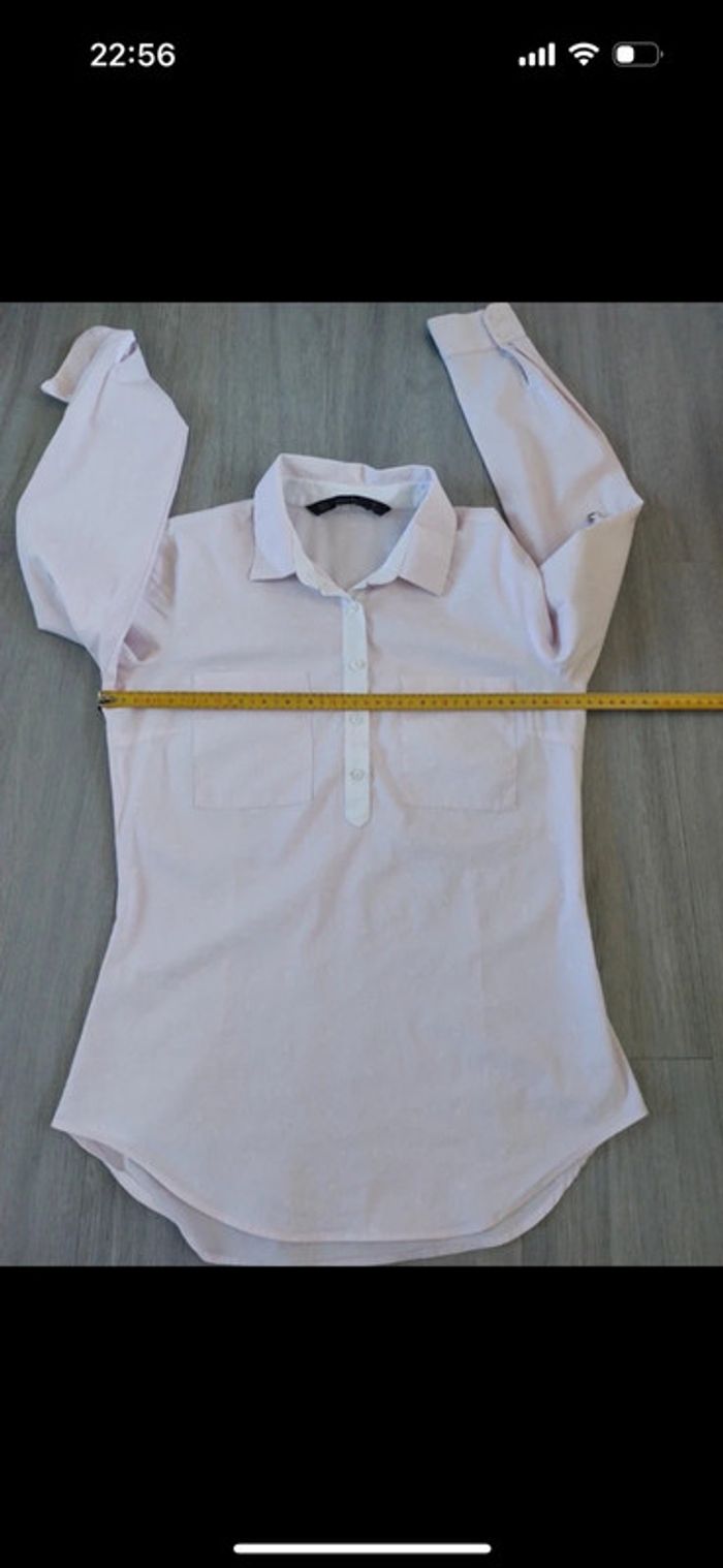 Blouse chemise Zara taille S - photo numéro 4