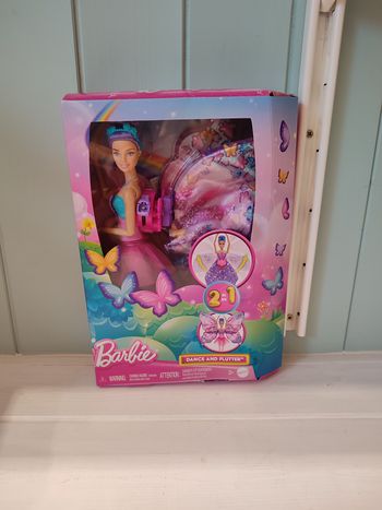 barbie-de danseuse à papillon-poupée transformation 2 en 1