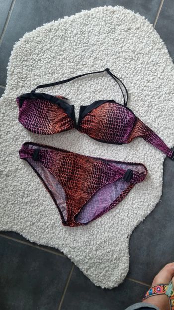 Maillot de bain 2 pièces  42 44  tex