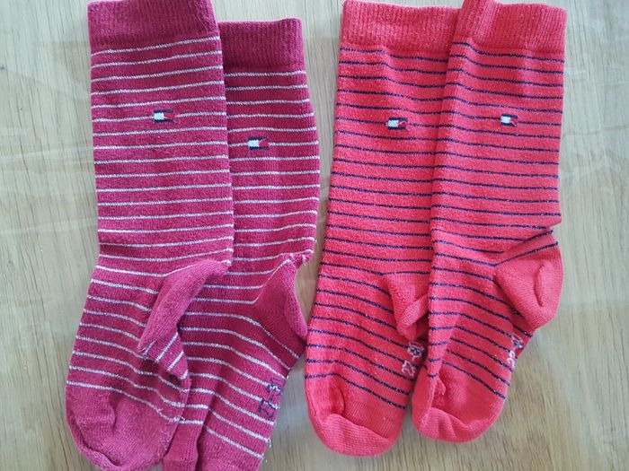 Lot de 2 paires de  chaussettes 27-30