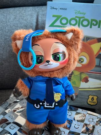 Peluche zootopie Nick 