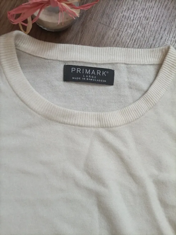 Joli pull fin homme Primark L - photo numéro 4