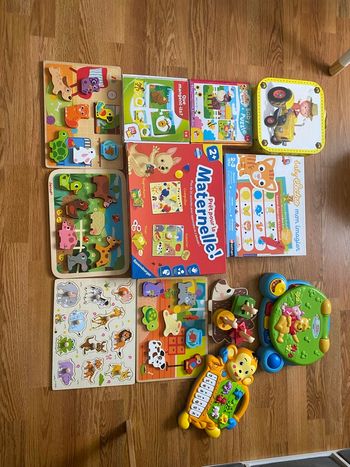 Lot jouets puzzles