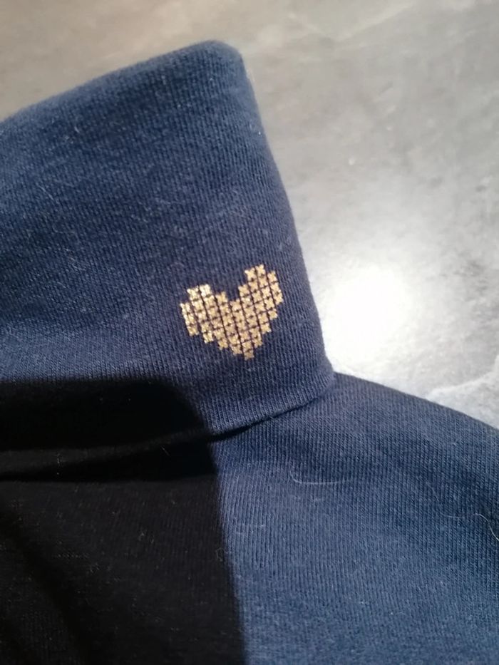 Tee-shirt manches longues avec col Okaïdi 10ans - photo numéro 2