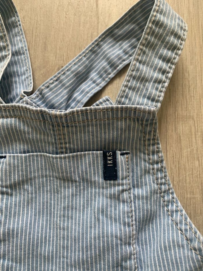 Salopette courte IKKS-18 mois en très bon état - photo numéro 2