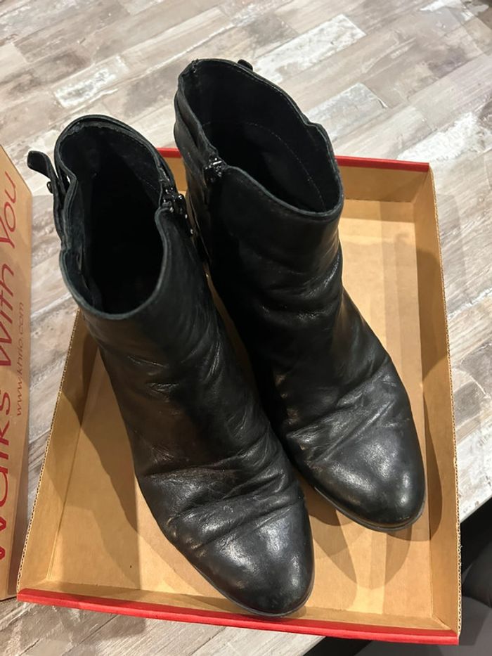 Bottines cuir khrio - photo numéro 2
