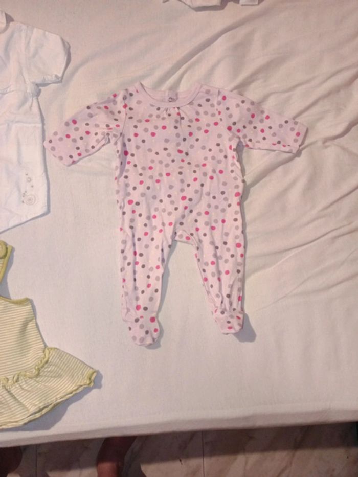 Lot de 6 vêtements bébé fille taille 3m - photo numéro 7